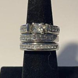 Engagement & Wedding Bands CZ Fashion Rings SZ 7 NEW